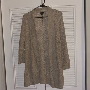 Dana Buchman Cream Knit Sweater